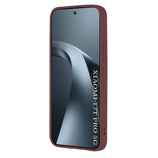 Maska za Xiaomi 17T Pro, Techsuit, SoftFlex, Bordo