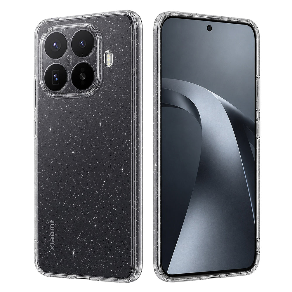 Maska za Xiaomi 17T Pro, Techsuit, SparkleSkin, Prozirna