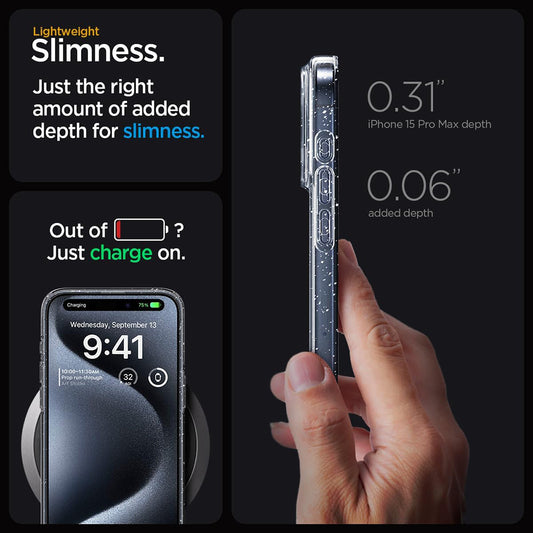 Maska za Xiaomi 17T Pro, Techsuit, SparkleSkin, Prozirna