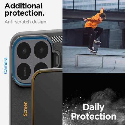 Maska za Xiaomi 17T, Spigen, Rugged Armor, Crna ACS11870
