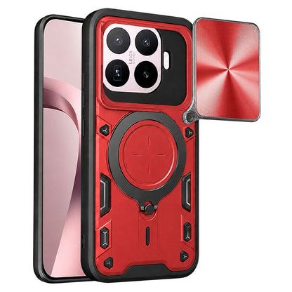 Maska za Xiaomi 17T, Techsuit, CamGuard Pro, Crvena