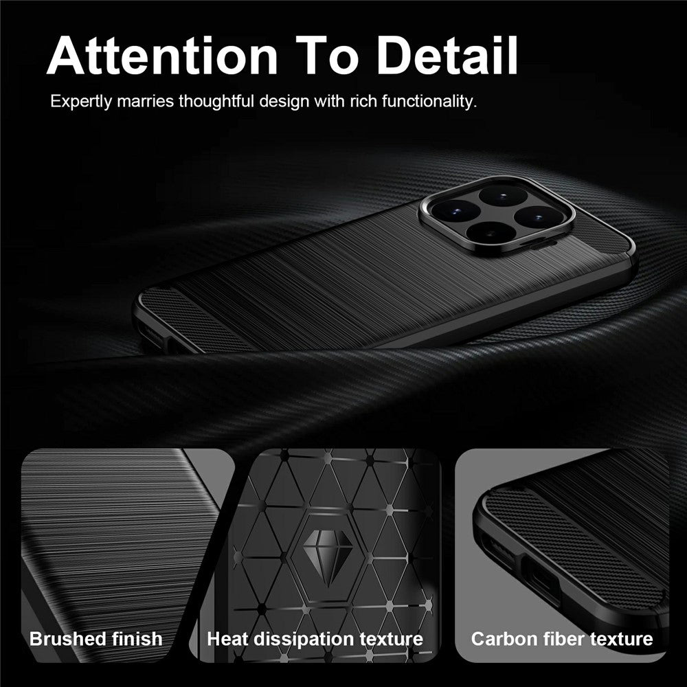 Maska za Xiaomi 17T, Techsuit, Karbon, Plava