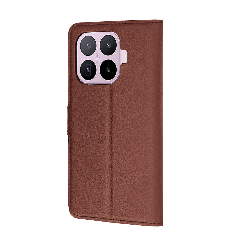 Futrola za Xiaomi 17T, Techsuit, Kožna Folio, Smeđa