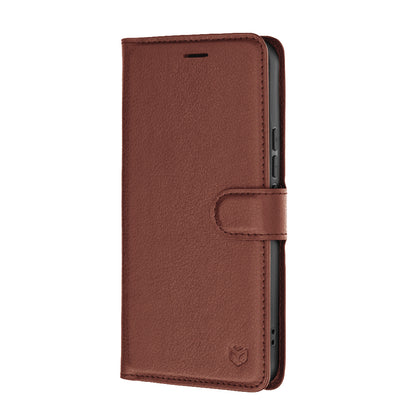 Futrola za Xiaomi 17T, Techsuit, Kožna Folio, Smeđa
