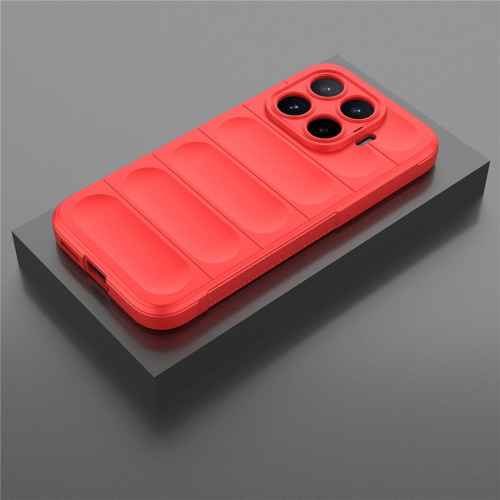 Maska za Xiaomi 17T, Techsuit, Magic Shield, Crvena