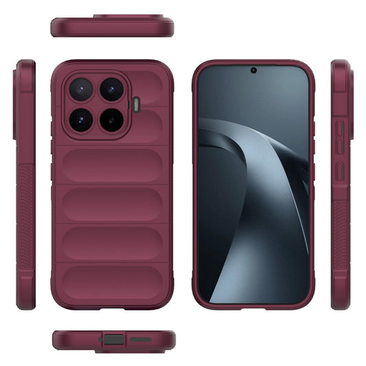 Maska za Xiaomi 17T, Techsuit, Magic Shield, Bordo