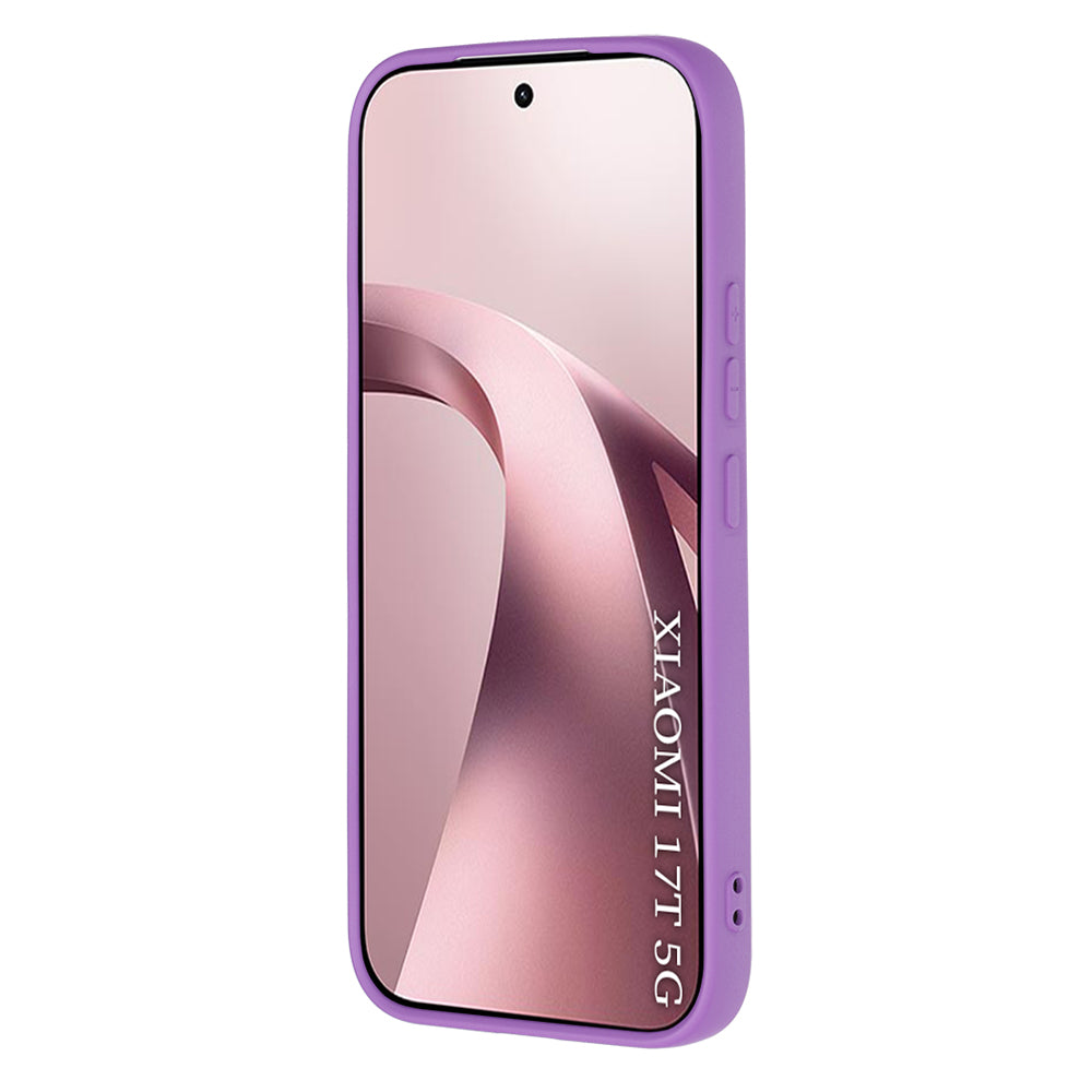 Maska za Xiaomi 17T, Techsuit, SoftFlex, Ljubičasta