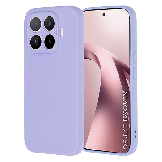 Maska za Xiaomi 17T, Techsuit, SoftFlex, Svijetloljubičasta