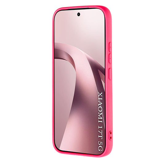 Maska za Xiaomi 17T, Techsuit, SoftFlex, Tamno Roza