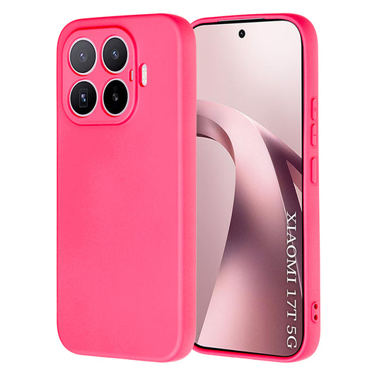 Maska za Xiaomi 17T, Techsuit, SoftFlex, Tamno Roza