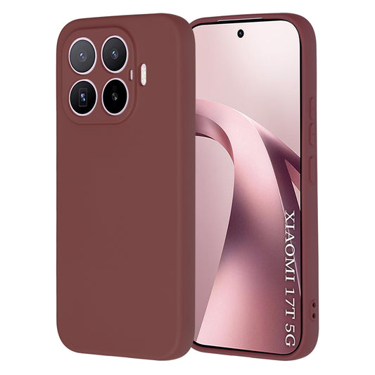 Maska za Xiaomi 17T, Techsuit, SoftFlex, Bordo