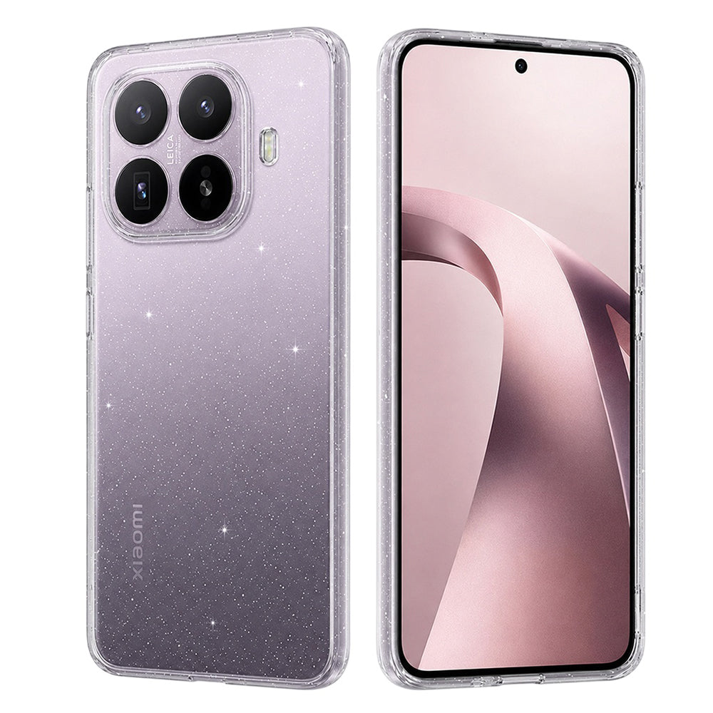 Maska za Xiaomi 17T, Techsuit, SparkleSkin, Prozirna