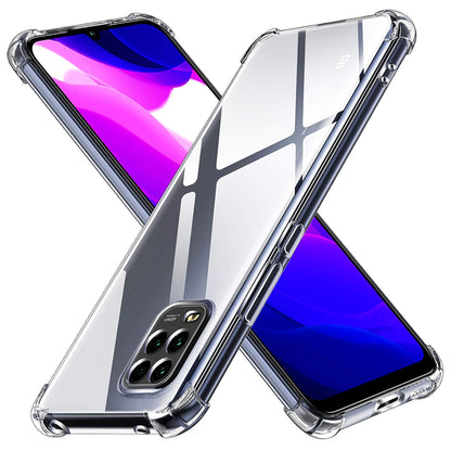 Maska za Xiaomi Mi 10 Lite 5G, Techsuit, Shockproof Clear, Prozirna