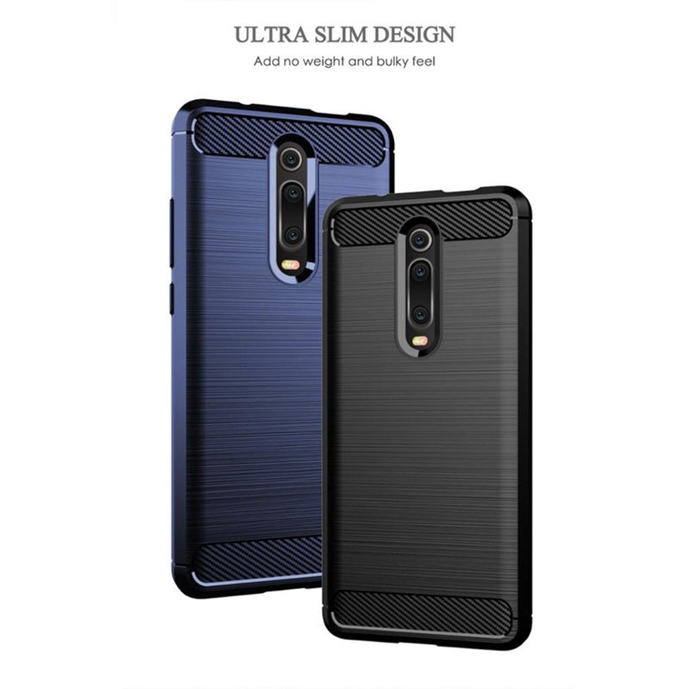 Maska za Xiaomi Mi 9T Pro / 9T / Redmi K20 Pro / K20, Techsuit, Karbon, Crna