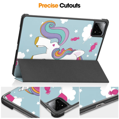 Futrola za Xiaomi Pad 6S Pro 12.4, Techsuit, FoldPro Unicorn, Višebojna