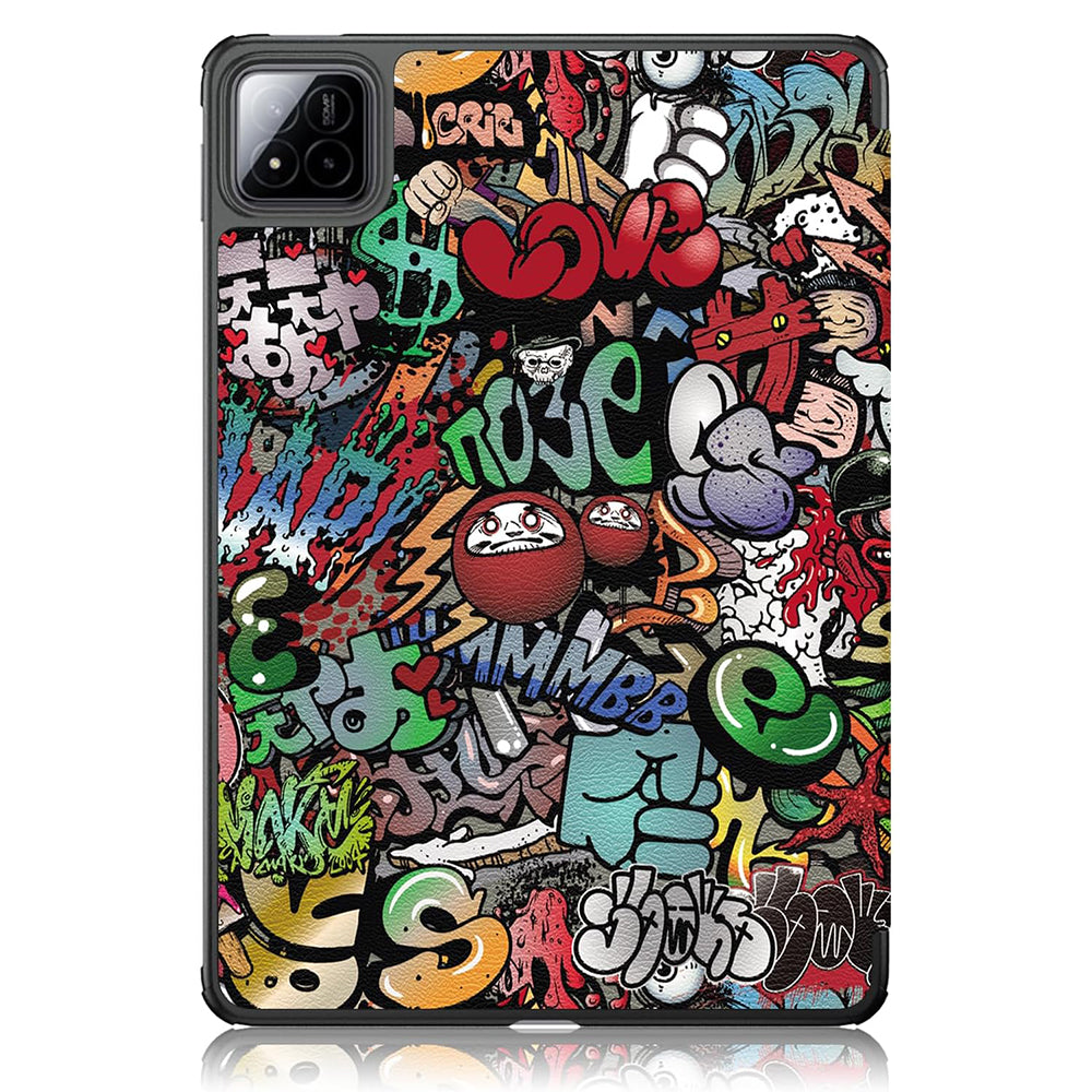 Futrola za Xiaomi Pad 7 / 7 Pro, Techsuit, FoldPro Urban Vibe, Višebojna