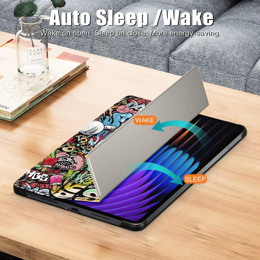 Futrola za Xiaomi Pad 7 / 7 Pro, Techsuit, FoldPro Urban Vibe, Višebojna