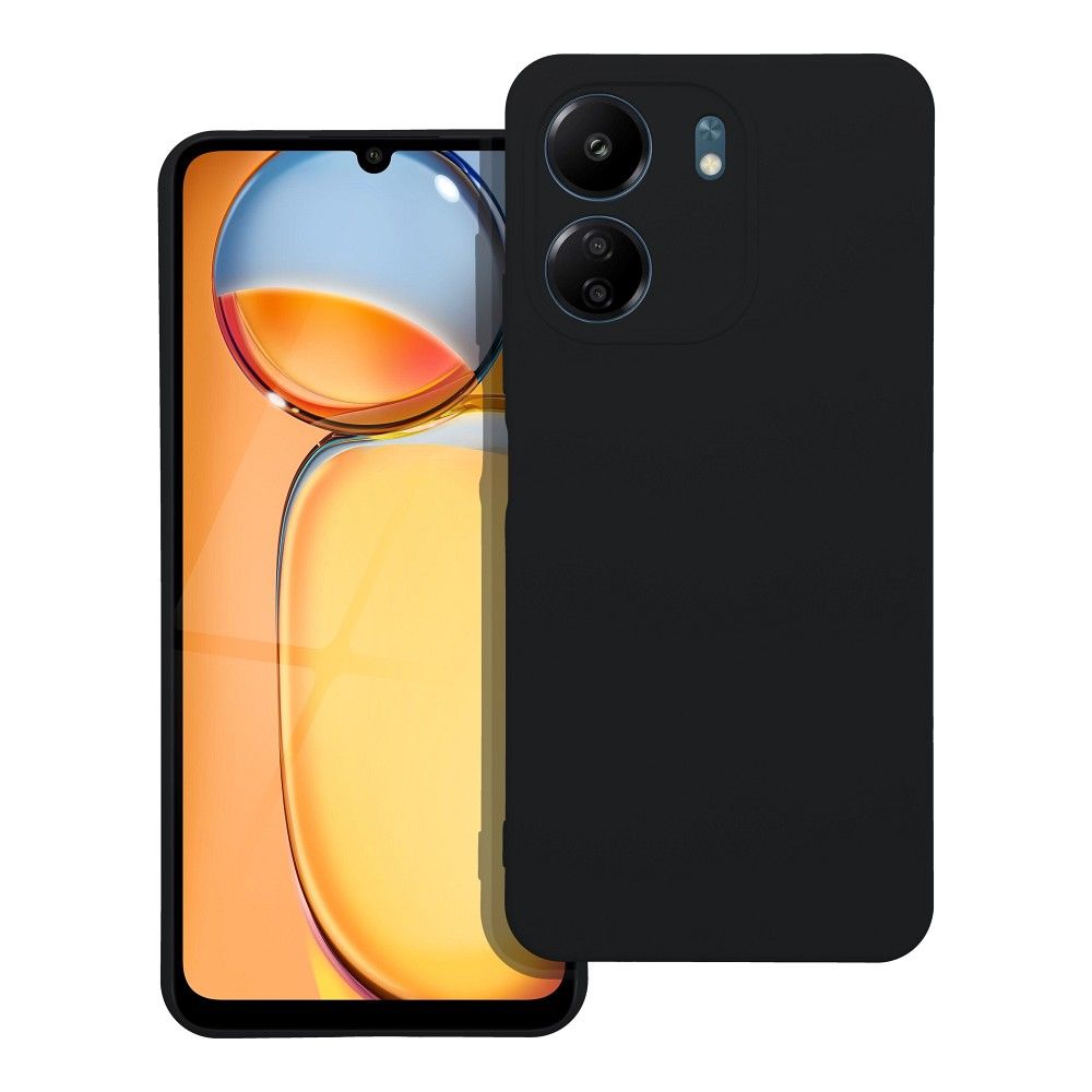 Maska za Xiaomi Poco C65 / Redmi 13C, OEM, Silikonska, Crna