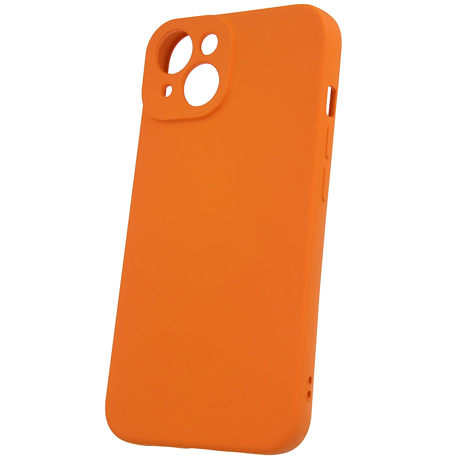 Maska za Xiaomi Poco M6 / Redmi 13C 5G, OEM, Silikonska, Narančasta