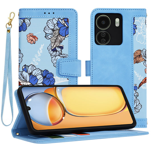Maska za Xiaomi Poco C65 / Redmi 13C, Techsuit, FlipCraft, Plava