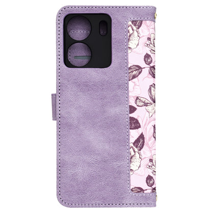 Futrola za Xiaomi Poco C65 / Redmi 13C, Techsuit, FlipCraft, Ljubičasta