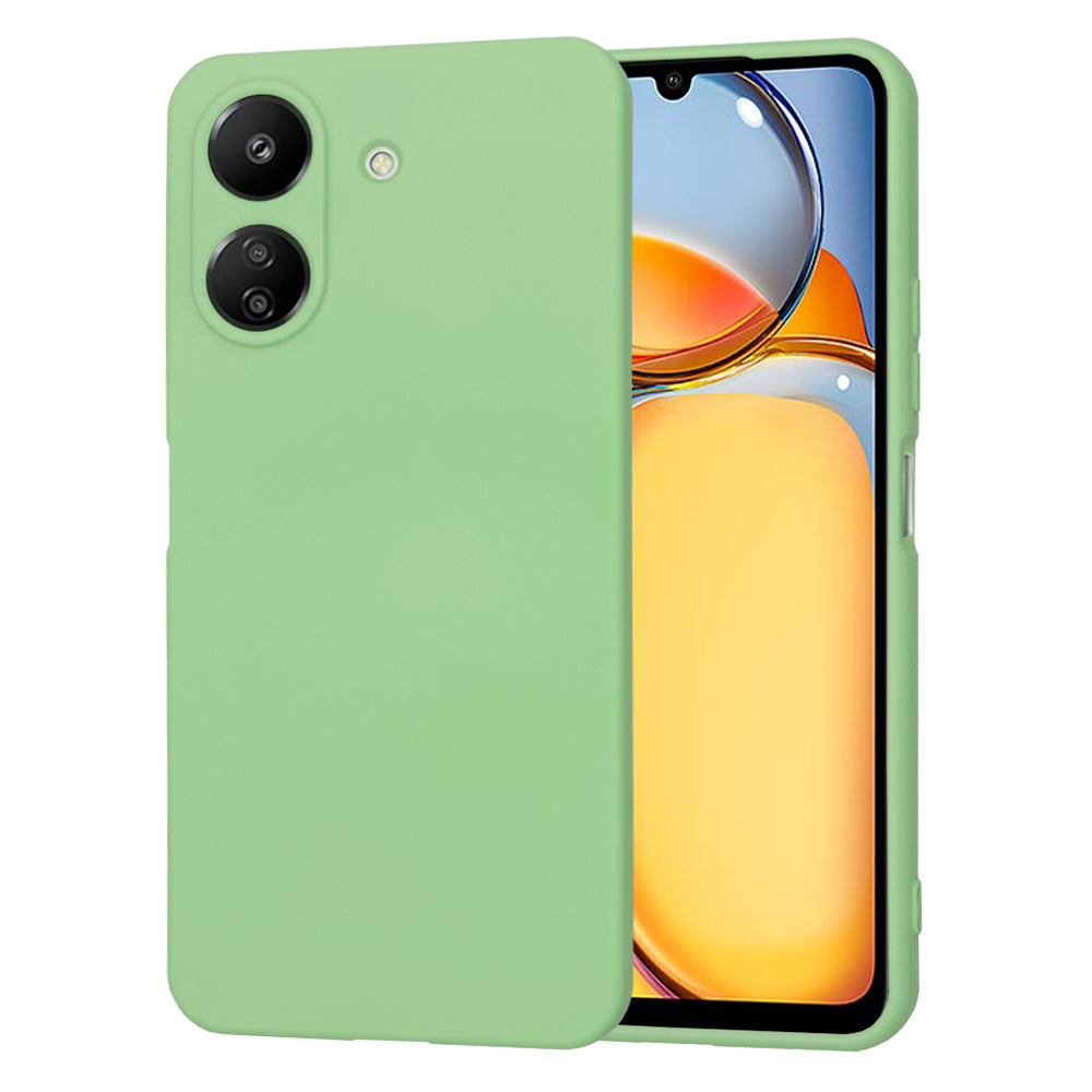 Maska za Xiaomi Poco C65 / Redmi 13C, Techsuit, SoftFlex, Svijetlo Zelena
