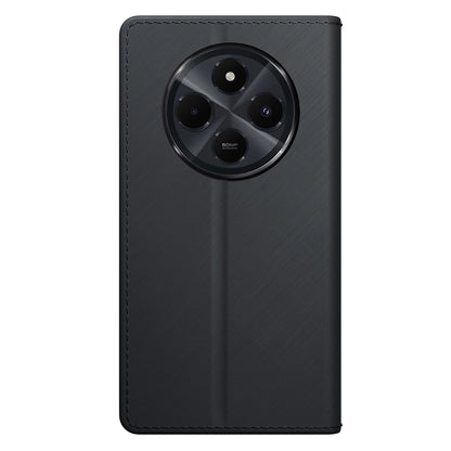 Futrola za Xiaomi Poco C75 / Redmi 14C, 3MK, Wallet, Crna