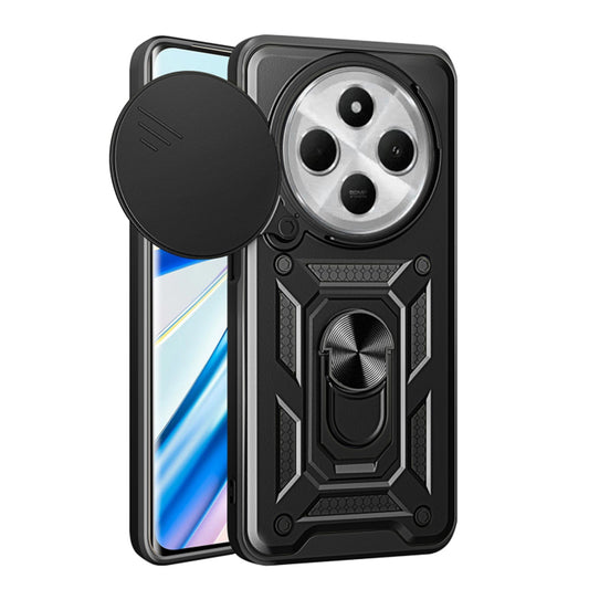 Maska za Xiaomi Poco C75 / Redmi 14C, Techsuit, CamShield, Crna
