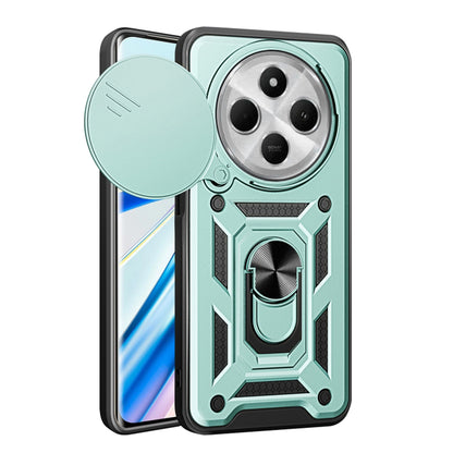 Maska za Xiaomi Poco C75 / Redmi 14C, Techsuit, CamShield, Zelena