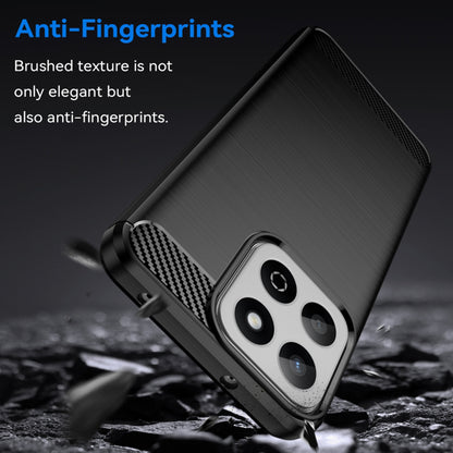 Futrola za Xiaomi Poco C75 / Redmi 14C, Techsuit, Karbon, Plava