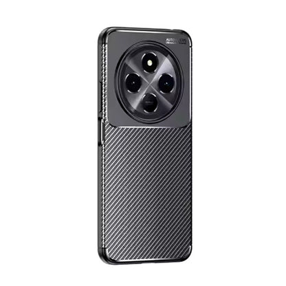 Maska za Xiaomi Poco C75 / Redmi 14C, Techsuit, CarbonFiber, Crna