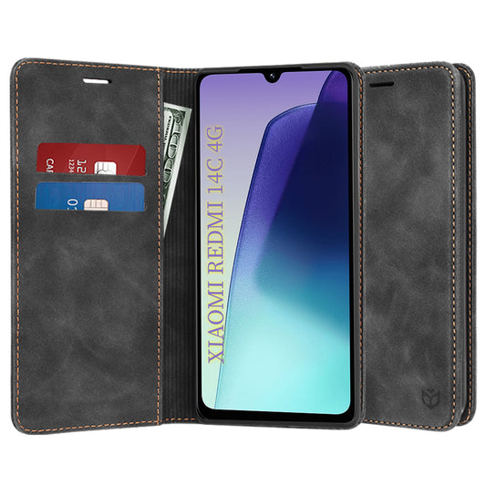 Futrola za Xiaomi Poco C75 / Redmi 14C, Techsuit, Confy, Crna