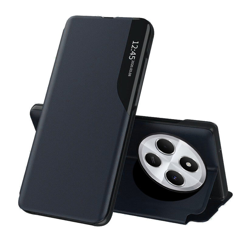 Maska za Xiaomi Poco C75 / Redmi 14C, Techsuit, eFold, Tamno Plava