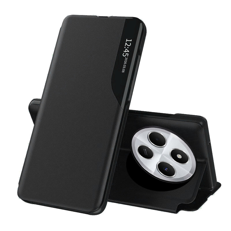 Maska za Xiaomi Poco C75 / Redmi 14C, Techsuit, eFold, Crna