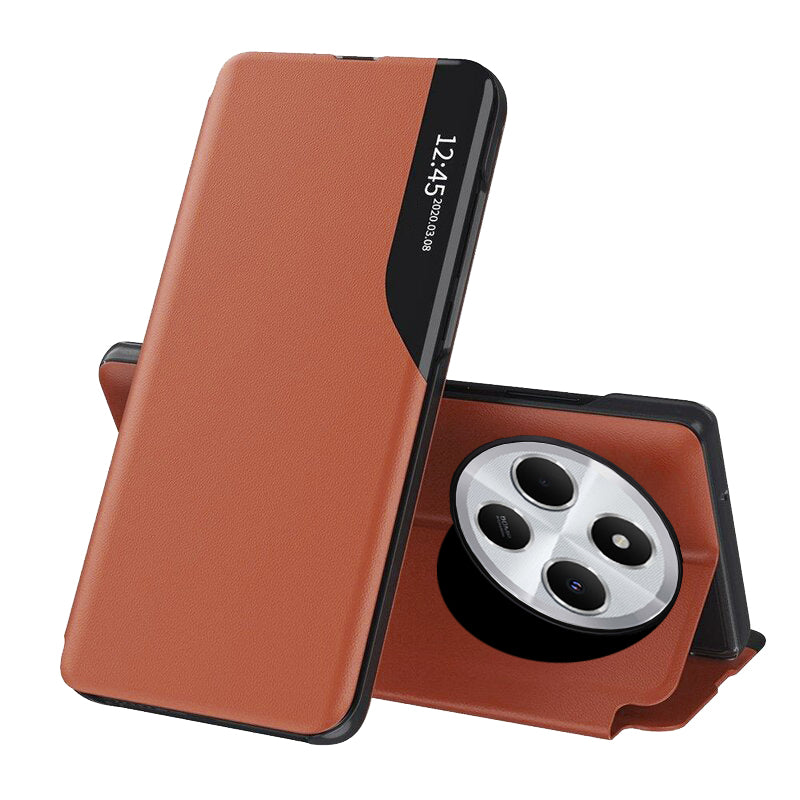 Maska za Xiaomi Poco C75 / Redmi 14C, Techsuit, eFold, Narančasta