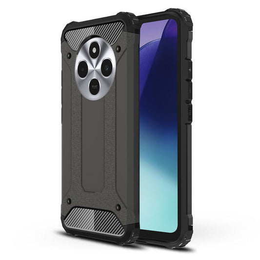 Maska za Xiaomi Poco C75 / Redmi 14C, Techsuit, Hybrid Armor, Crna