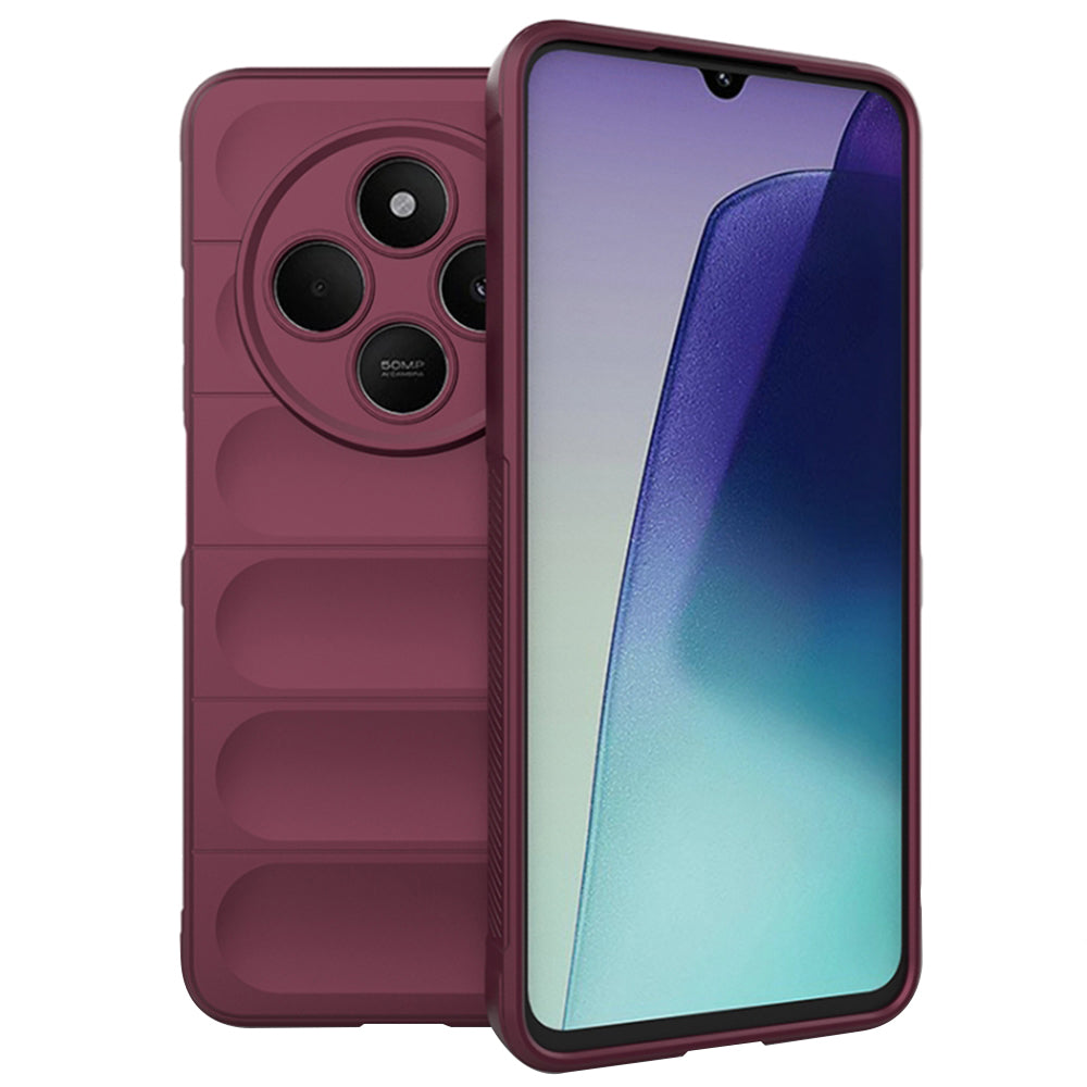 Futrola za Xiaomi Poco C75 / Redmi 14C, Techsuit, Magic Shield, Bordo