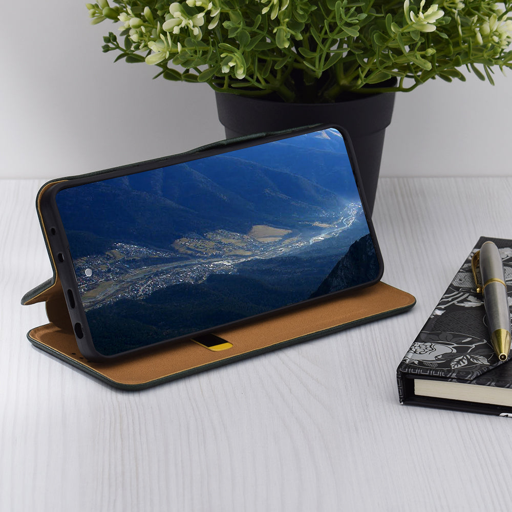 Futrola za Xiaomi Poco C75 / Redmi 14C, Techsuit, Safe Wallet Plus, Zelena