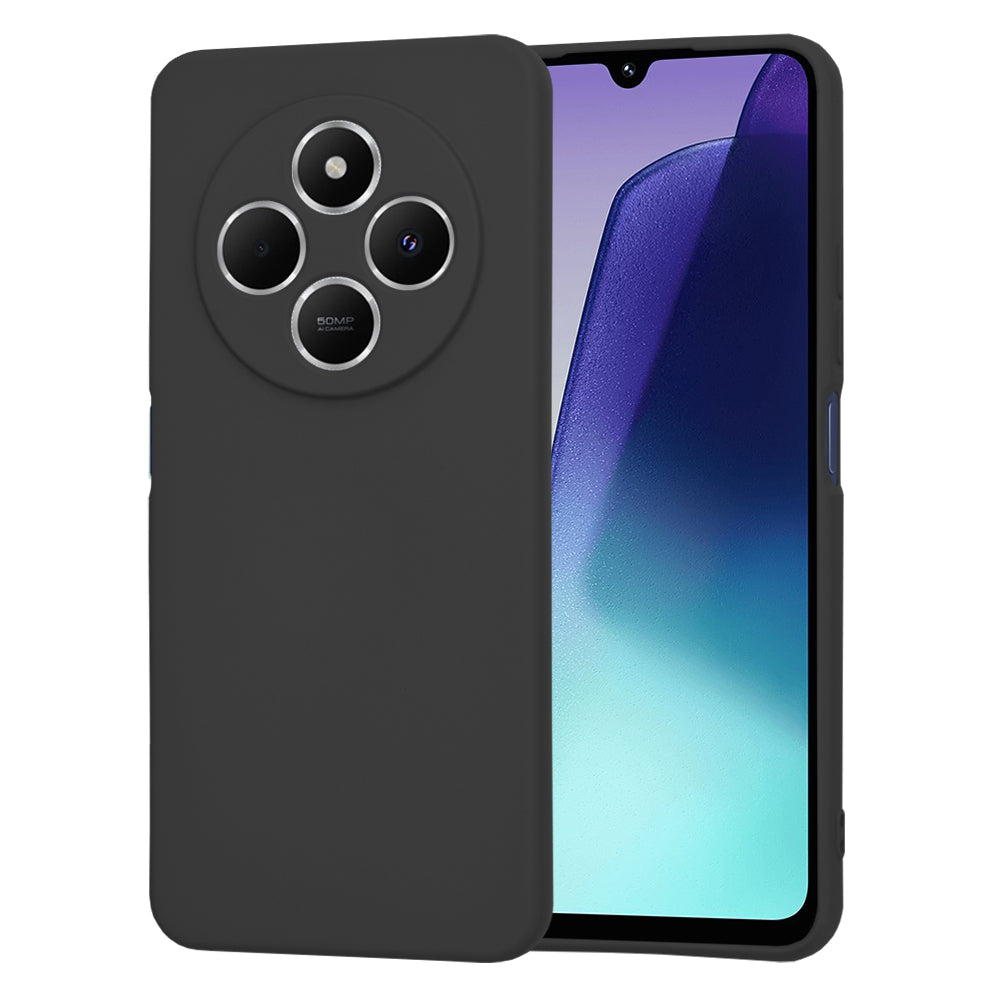 Maska za Xiaomi Poco C75 / Redmi 14C, Techsuit, SoftFlex, Crna