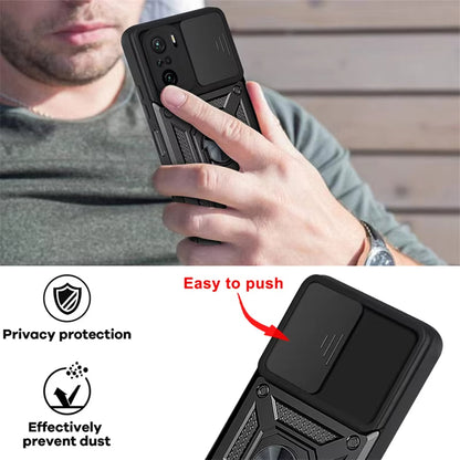 Maska za Xiaomi Poco F3 / Mi 11i, Techsuit, CamShield, Crna