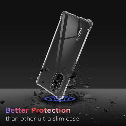 Maska za Xiaomi Poco F3 / Mi 11i, Techsuit, Shockproof Clear, Prozirna