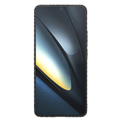 Maska za Xiaomi Poco F6 Pro, Techsuit, Carbonite FiberShell, Crna