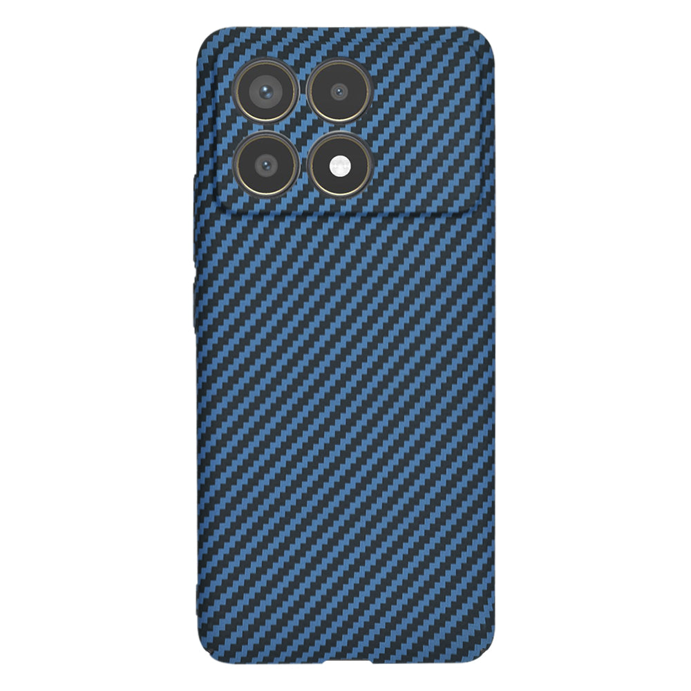 Maska za Xiaomi Poco F6 Pro, Techsuit, Carbonite FiberShell, Tirkizna