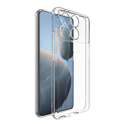 Maska za Xiaomi Poco F6 Pro, Techsuit, Clear, Prozirna