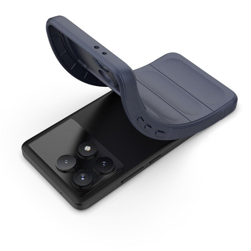 Maska za Xiaomi Poco F6 Pro, Techsuit, Magic Shield, Ljubičasta
