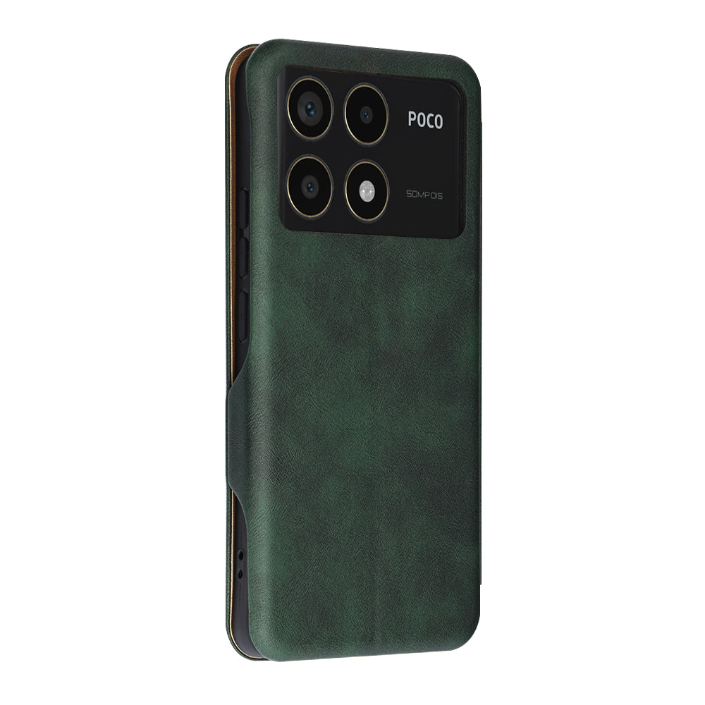 Futrola za Xiaomi Poco F6 Pro, Techsuit, Safe Wallet Plus, Zelena