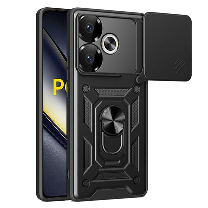 Maska za Xiaomi Poco F6, Techsuit, CamShield, Crna