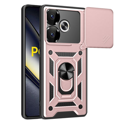 Maska za Xiaomi Poco F6, Techsuit, CamShield, Roza