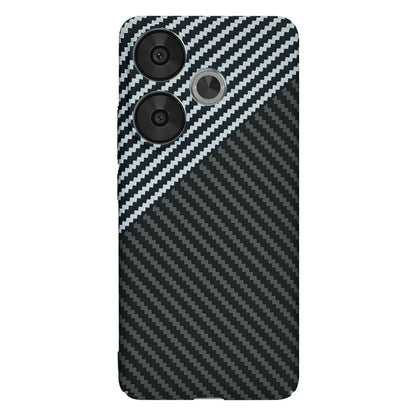 Maska za Xiaomi Poco F6, Techsuit, Carbonite FiberShell, Crno Siva