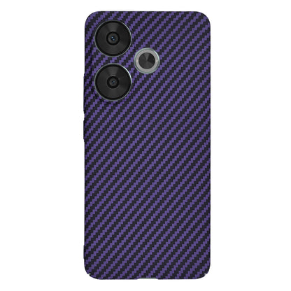 Maska za Xiaomi Poco F6, Techsuit, Carbonite FiberShell, Ljubičasta